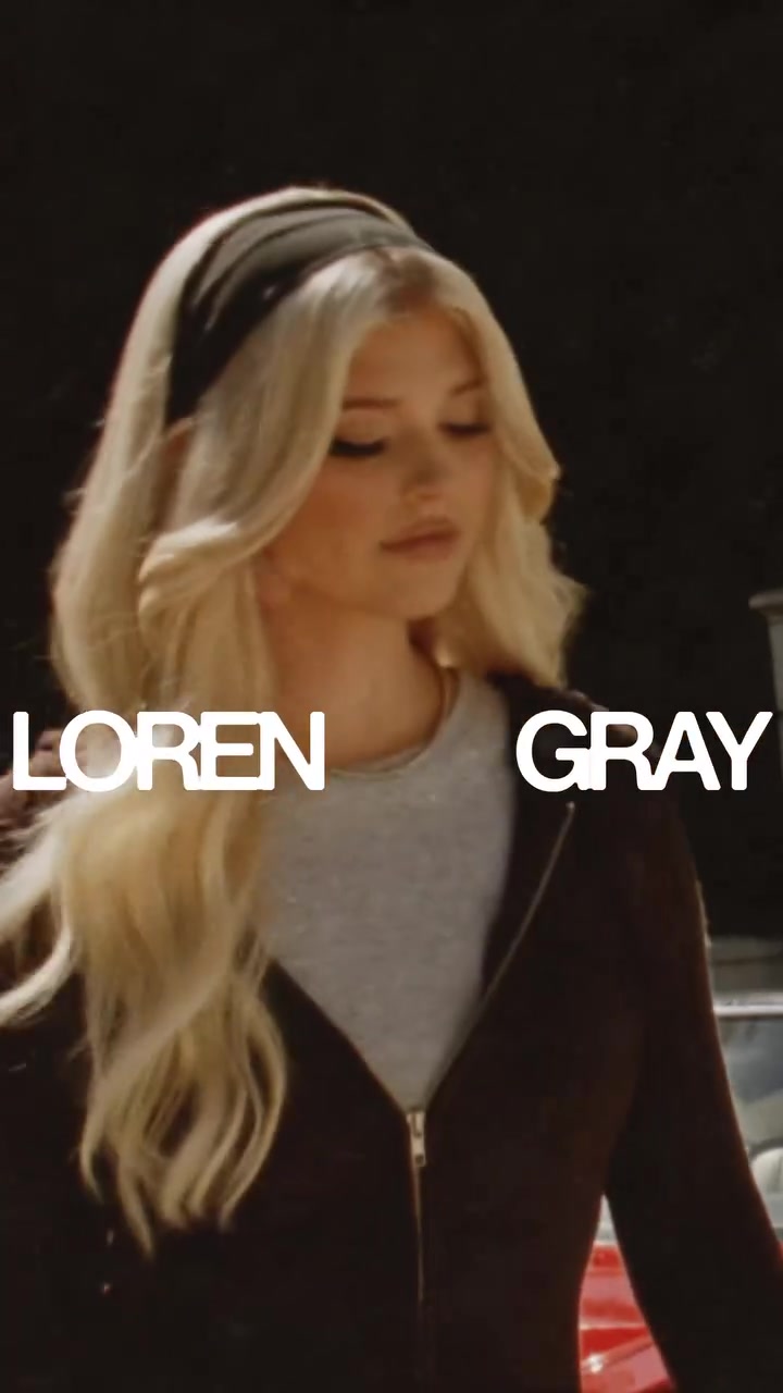 TikTok post by @lorengray for Tillys. Caption reads: #ad in stores now 🥲 @Tillys thank u so much this....