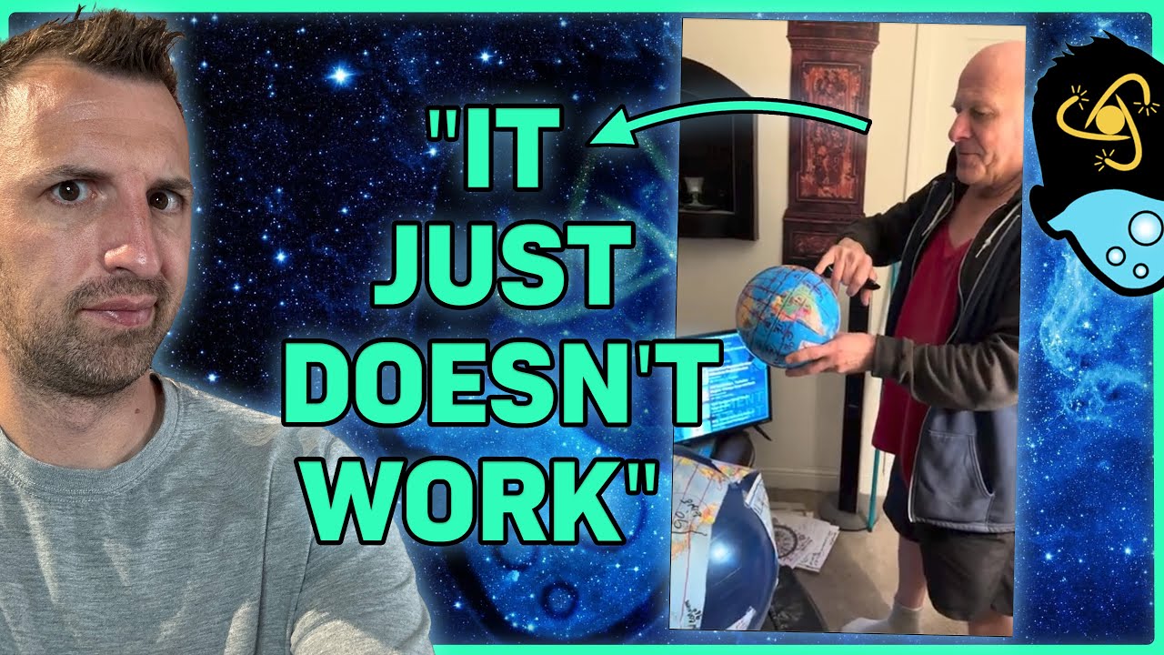 YouTube post by @SciManDan for Surfshark. Caption reads: The Absolute Worst Attempt at Disproving the Globe....