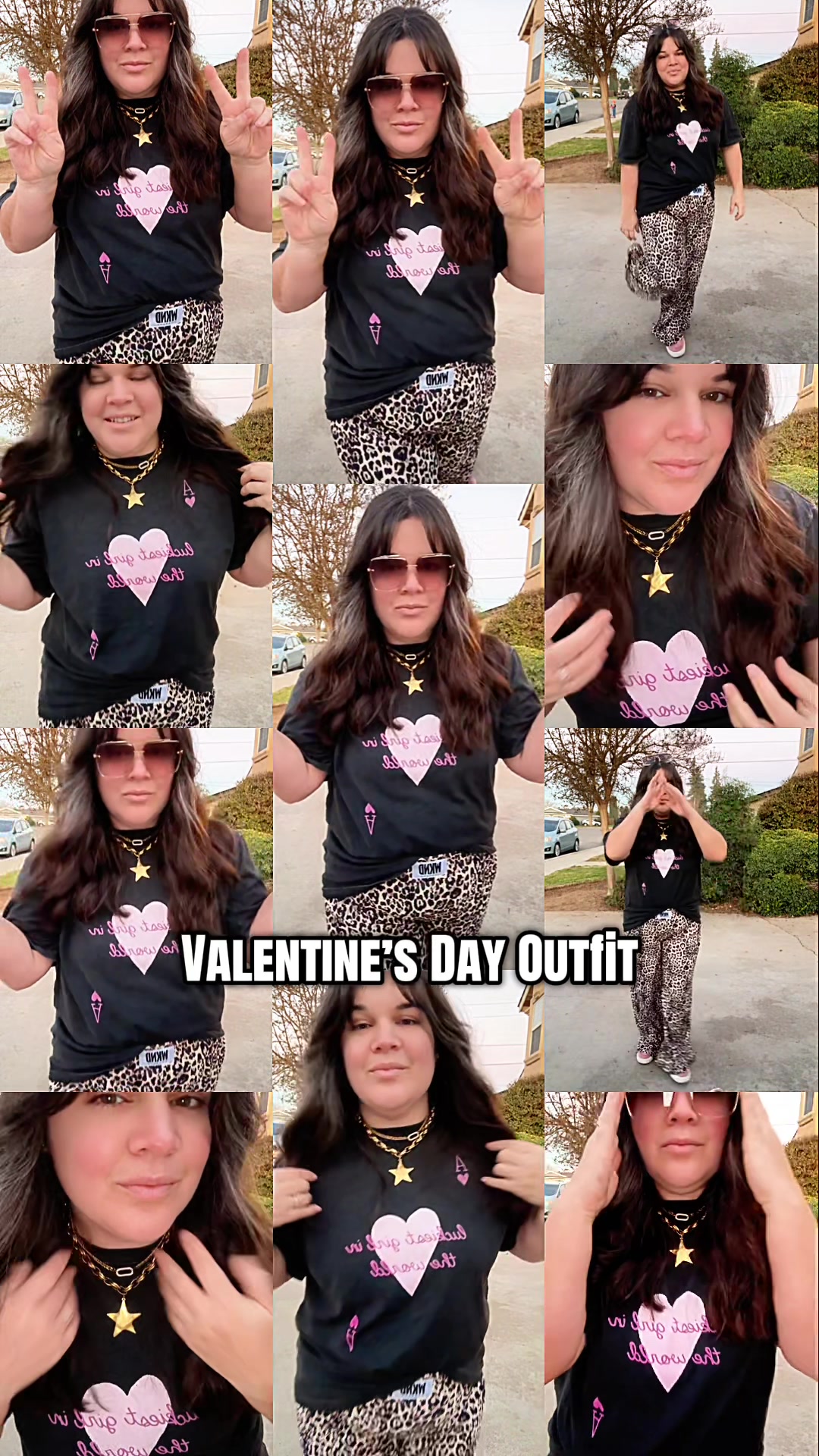 TikTok post by @fabulouslyforga for Bracha. Caption reads: A little Valentine’s Day outfit inspo! Order....