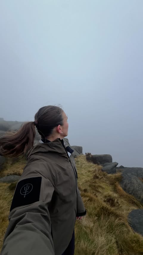 Instagram post by @ameliaactivee for Protein Works. Caption reads: [...] this.. 😵‍💫⛰️🥾 Side note @proteinworks....