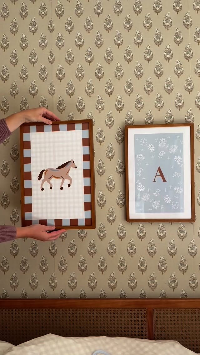 Instagram post by @karissaathome for Nestig. Caption reads: [...] room a cozy little update with #gifted....