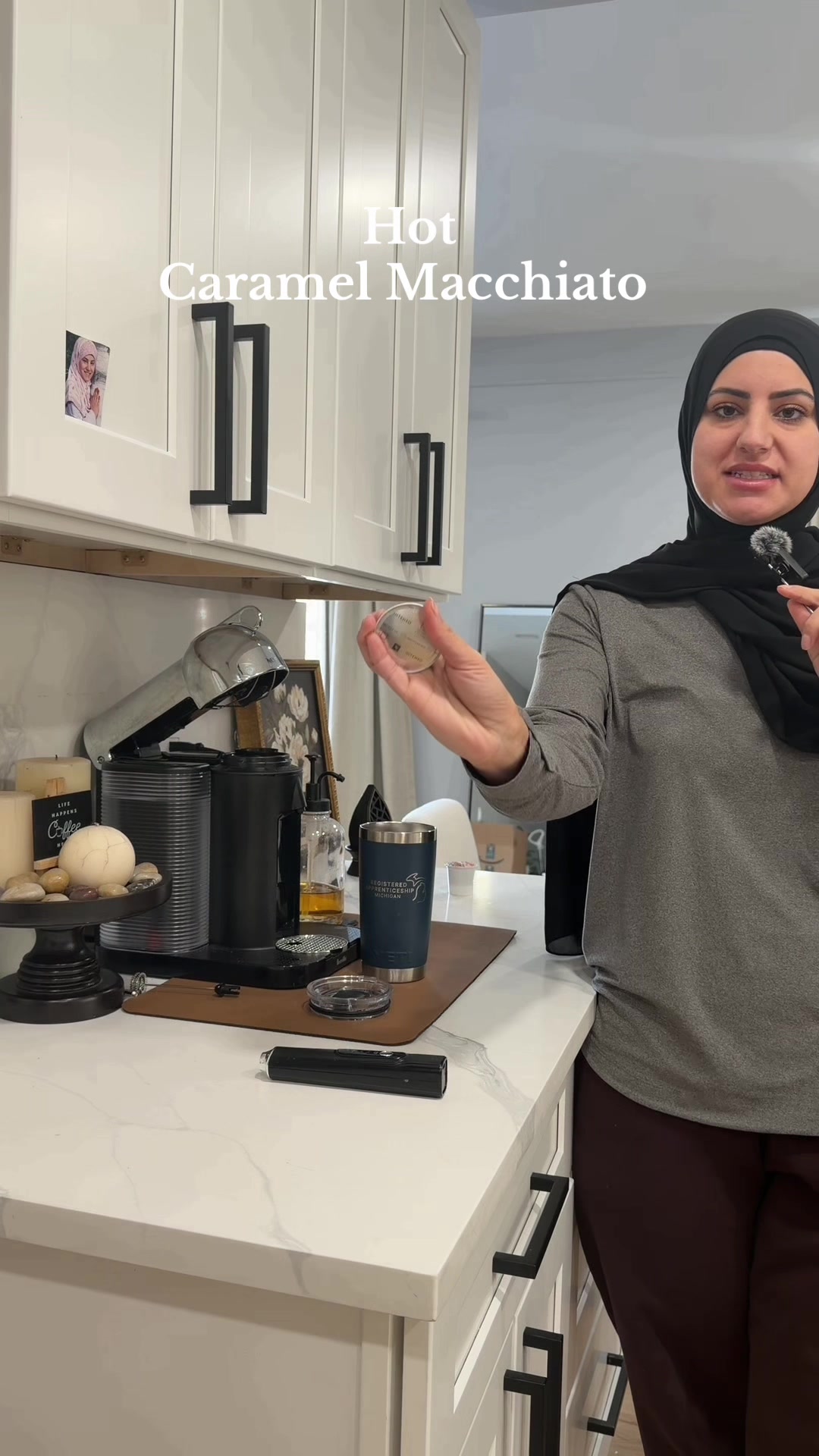 TikTok post by @hmnagi for Chobani. Caption reads: [...] time. Came out so good using @fairlife....