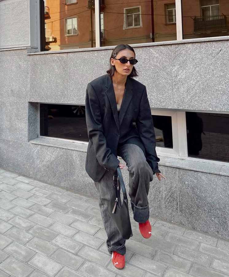 Instagram post by @whereiskhatia for SSENSE. Caption reads: [...] reflect different sides of me, all from....