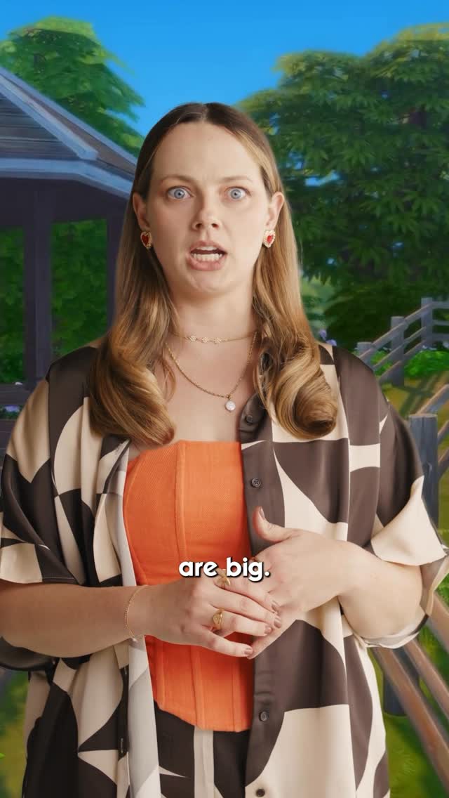 Instagram post by @starrmcg for The Sims. Caption reads: This spring, I’m taking my biggest career move yet....