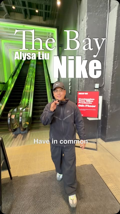 Instagram post by @_rjacosta for Nike Sportswear. Caption reads: @nikesportswear let us get creative with the....