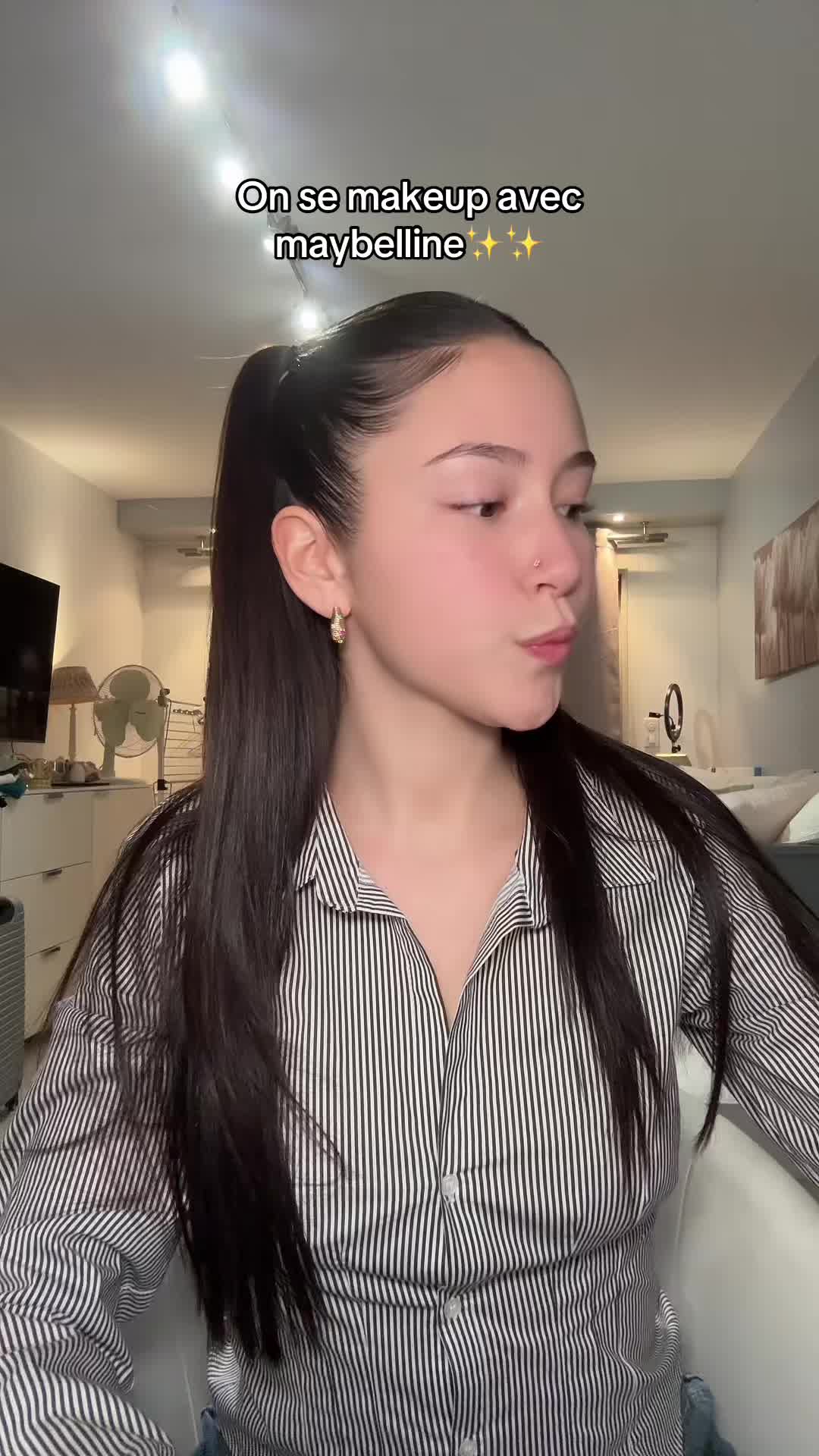 TikTok post by @__winox__ for NUXE. Caption reads: [...] @Makeup Revolution @makeupforever @W7 Makeup....