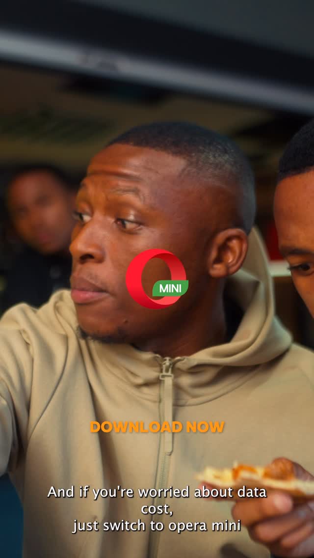 Instagram post by @thabiso_monyane for Opera. Caption reads: All your football updates in one app and 3GB free....