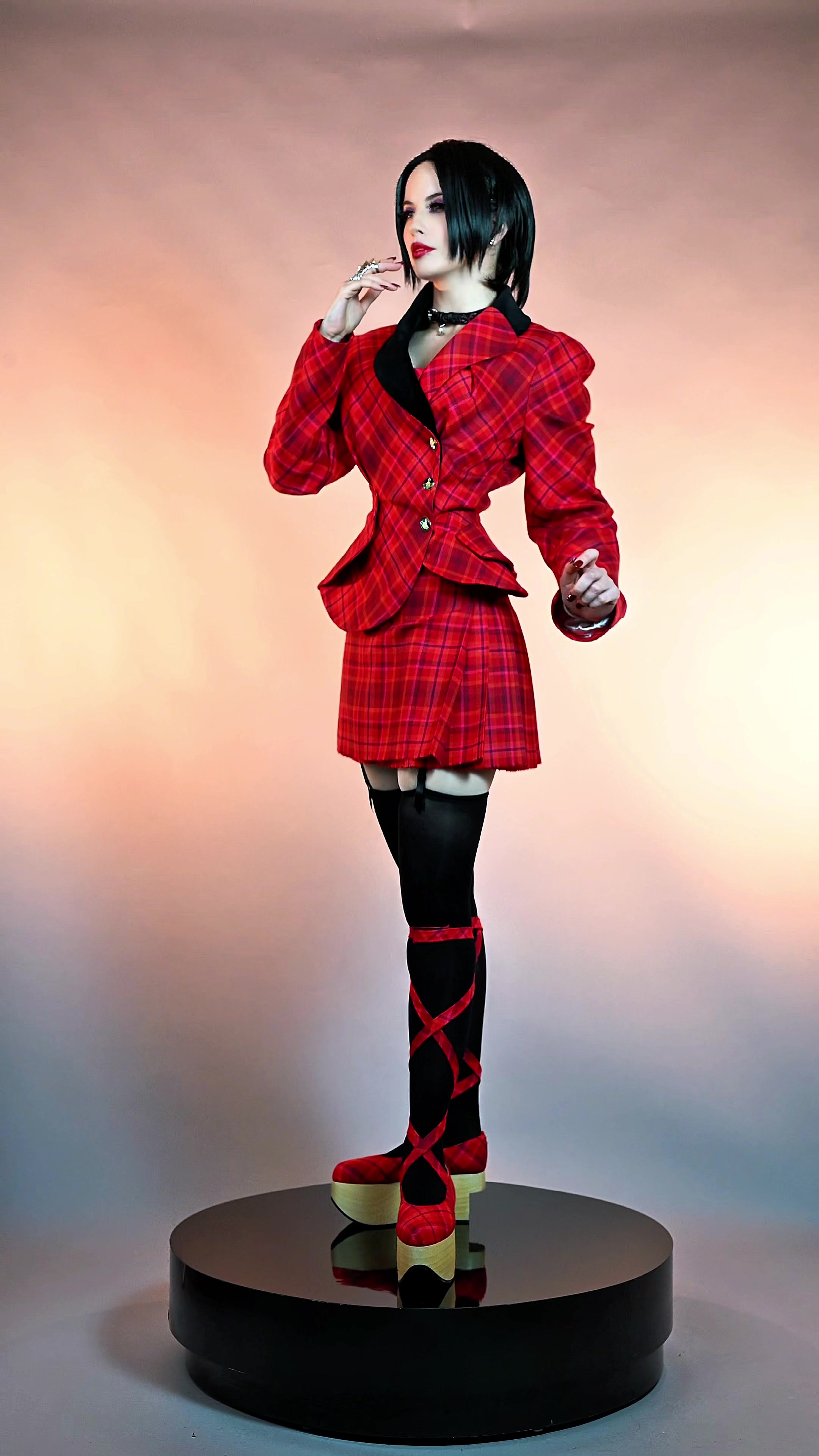 TikTok post by @azulette for Vivienne Westwood. Caption reads: Thank you @Vivienne Westwood and @VIZ for letting....