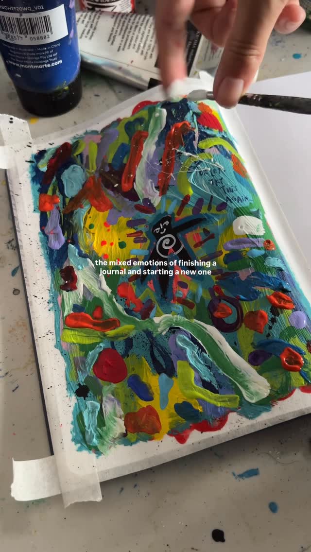 Instagram post by @amandaswork for Archer and Olive. Caption reads: nothing is permanent! the story always ends! but....