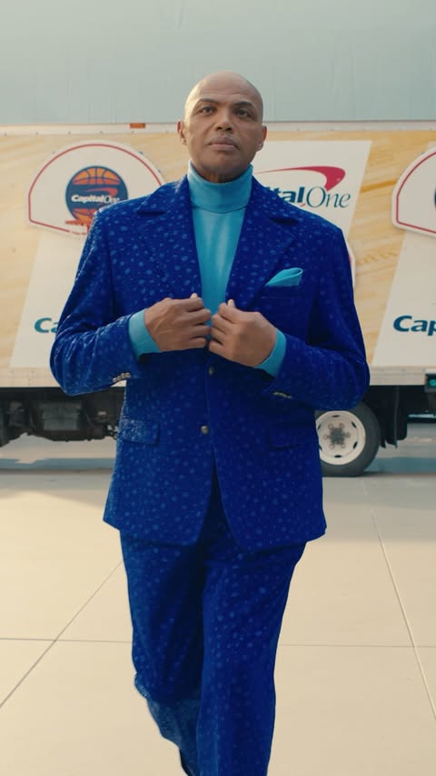 Instagram post by @samuelljackson for Capital One. Caption reads: [...] up to #MarchMadness this year.....
