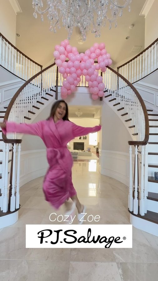 Instagram post by @dressing_jane for Pj Salvage. Caption reads: 🎉 One Year of ℂ𝕆ℤ𝕐 ℤ𝕆𝔼 by ℙ𝕁 𝕊𝕒𝕝𝕧𝕒𝕘𝕖....