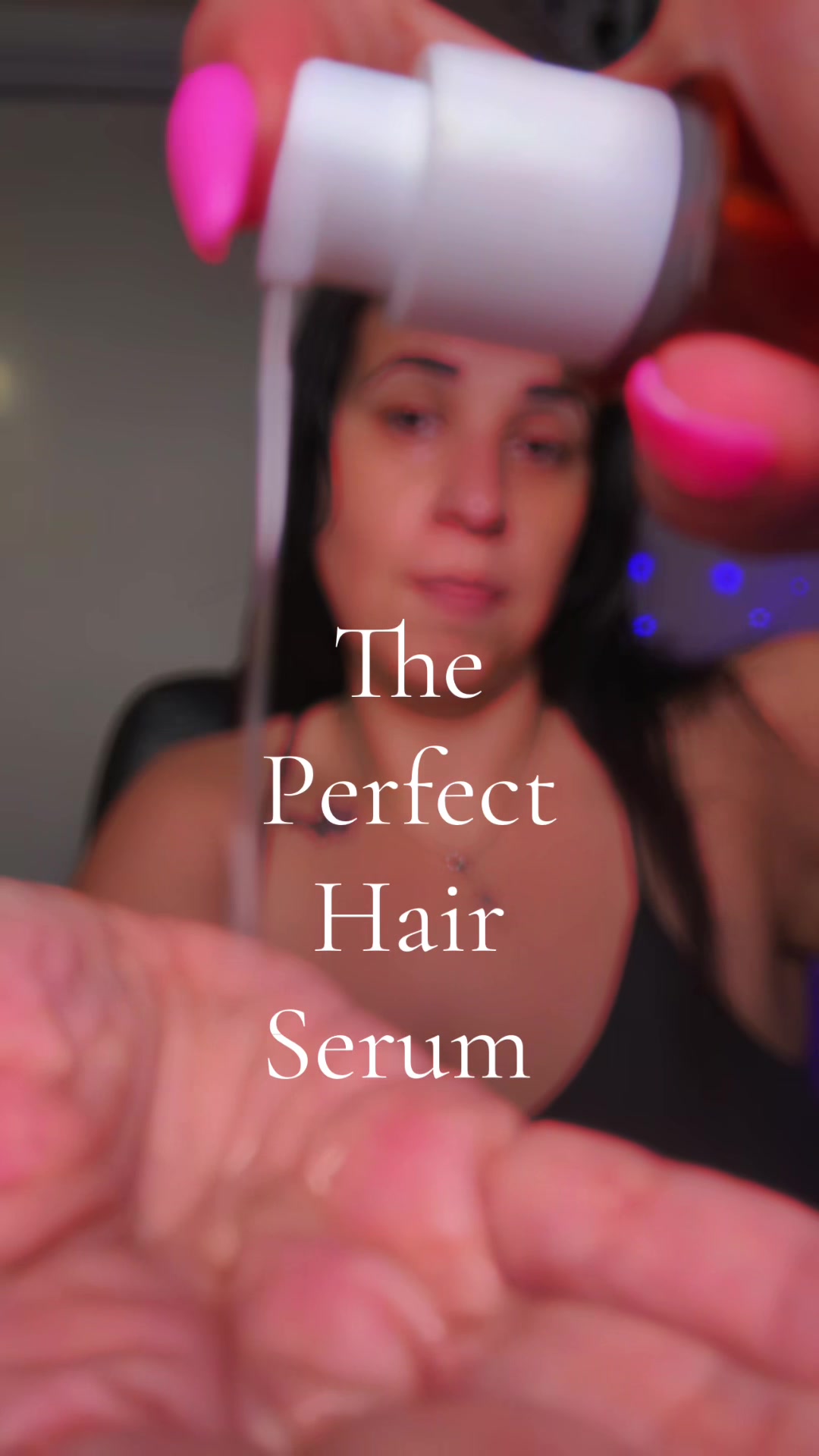 TikTok post by @kristyyyy_4 for Mise En Scene. Caption reads: @MISEENSCENE_OFFICIAL really is the Perfect Hair....