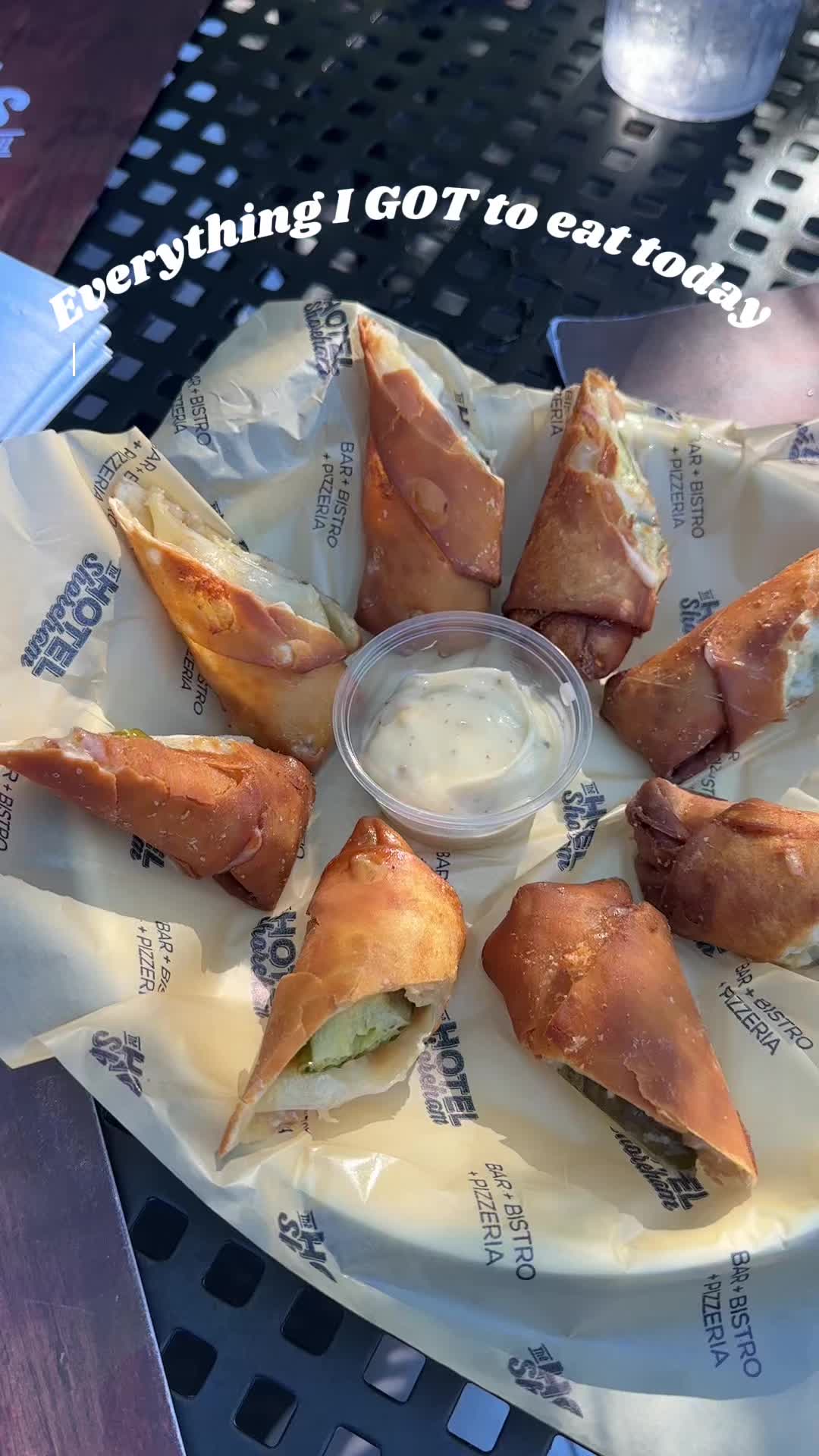 TikTok post by @breeezyt for Purely Elizabeth. Caption reads: Everything I ate today as a girl who got her....