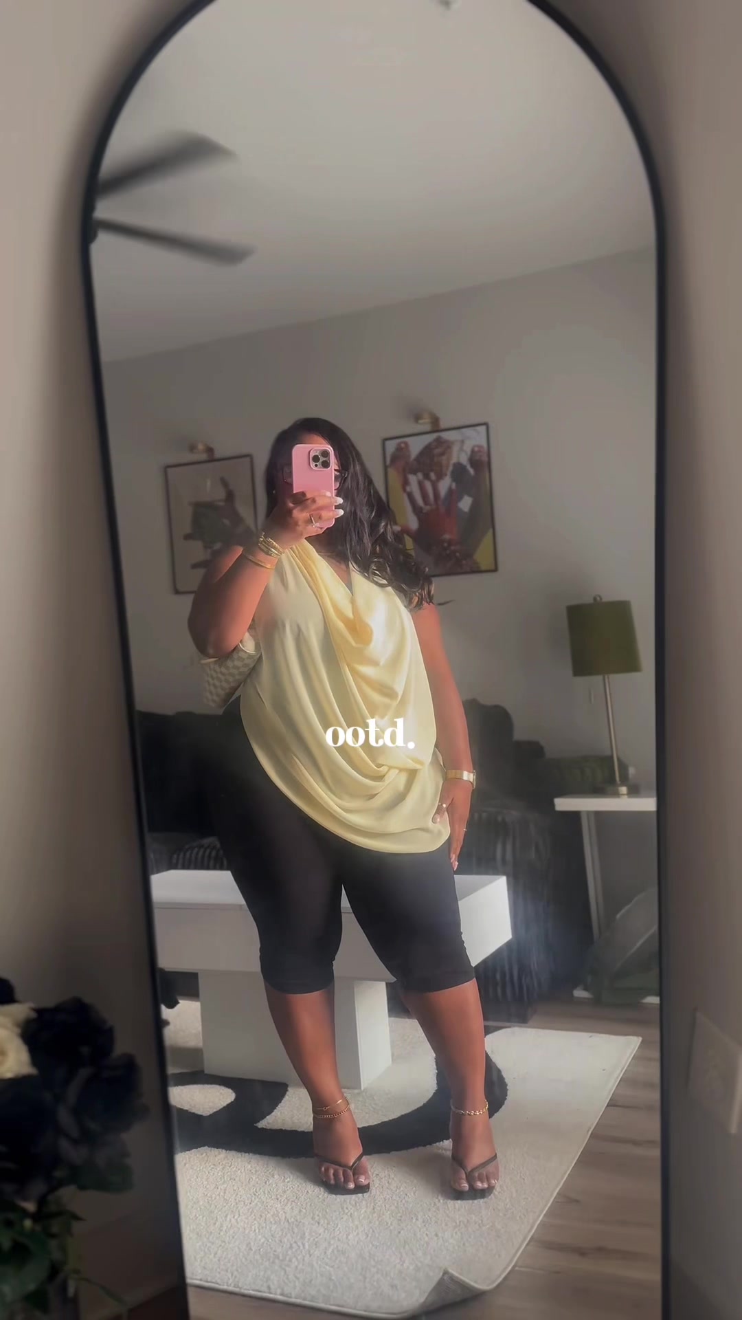 TikTok post by @simply__bria7 for Fashion Nova. Caption reads: @Fashion Nova pairing these leggings is so easy....