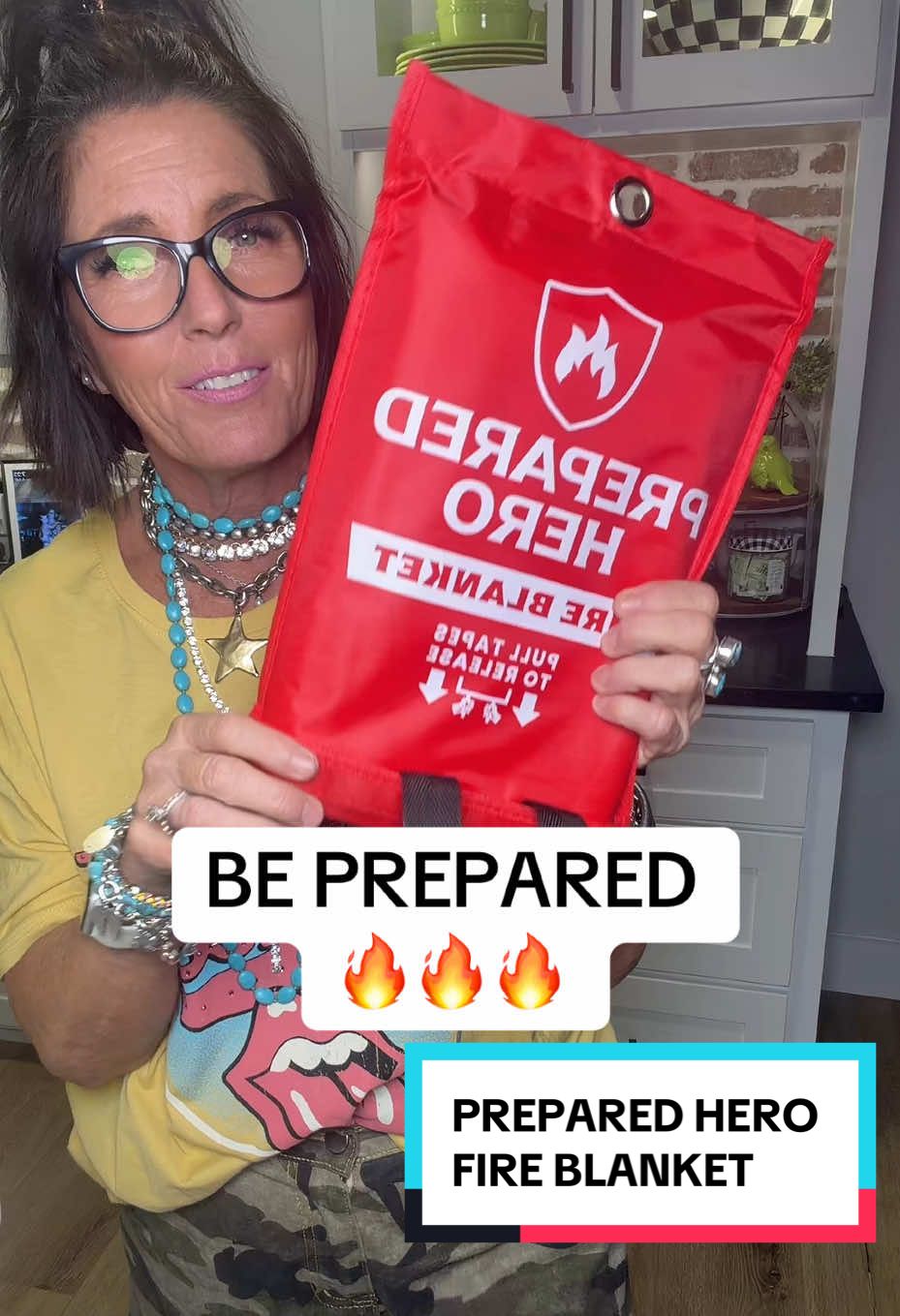 TikTok post by @twoboymom3 for Prepared Hero. Caption reads: [...] BE TOO PREPARED…SOO I GRABBED THIS PREPARED....