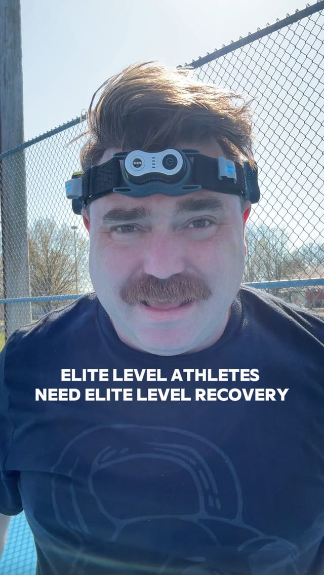 Instagram post by @fit2serve1 for Kineon. Caption reads: Have you tried red light therapy yet? #kineon....