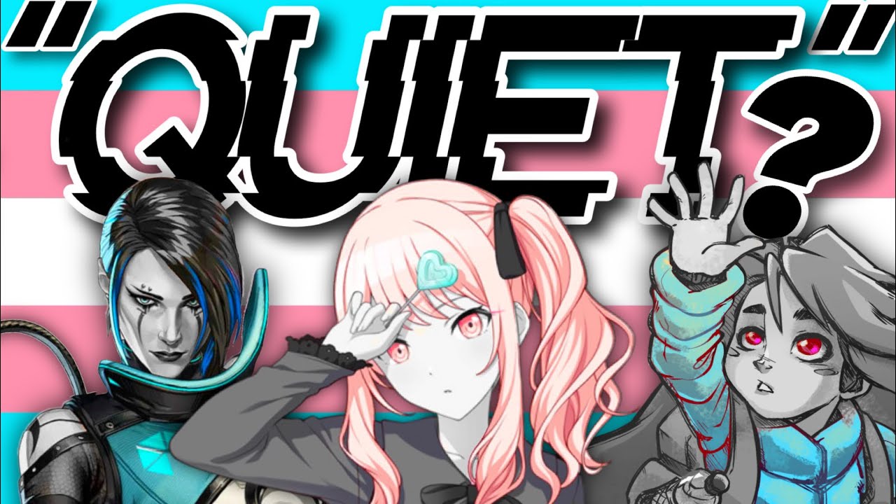 YouTube post by @EisSocial for GAY TIMES. Caption reads: No, Trans Representation SHOULD Be ... Quiet … ?.