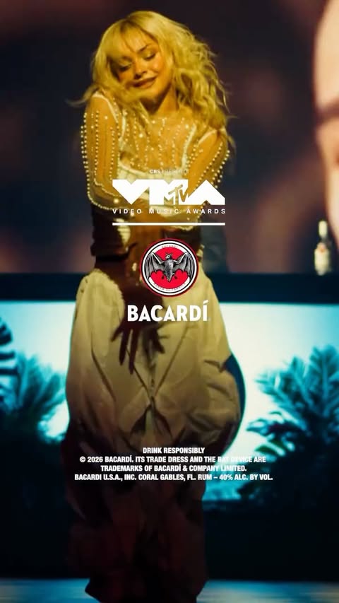 Instagram post by @gabibbarra for BACARDÍ. Caption reads: [...] the return of Best Dance, thanks to @bacardi....