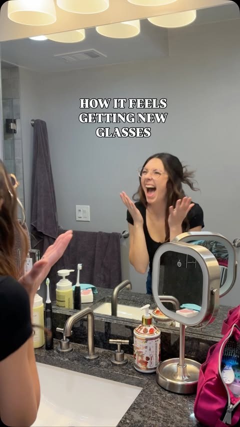 Instagram post by @mamaa_han__ for Firmoo. Caption reads: If you’re due for a new pair of glasses or two,....