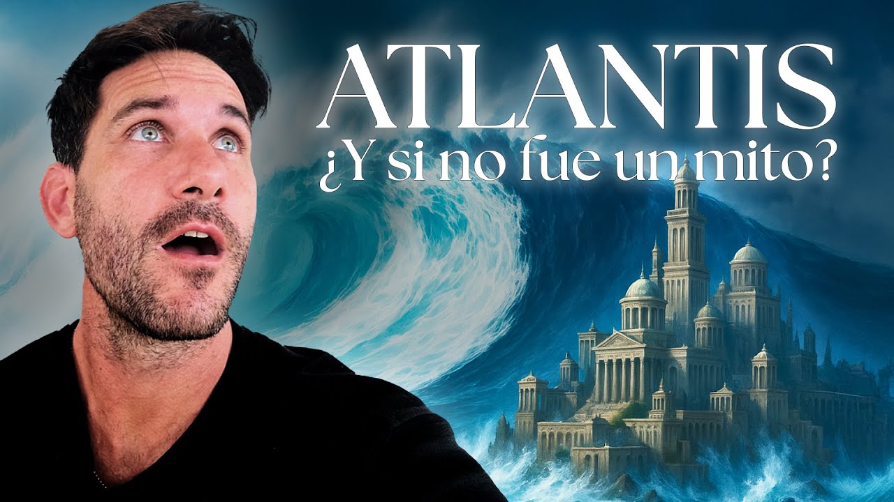 YouTube post by @dateunvlog for Trade Republic. Caption reads: The Atlantis that did not sink, became science.