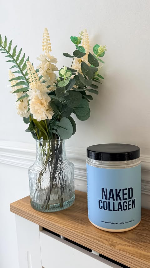 Instagram post by @ada_arthur_and_mummy for NAKED nutrition. Caption reads: [...] I start the day with @nakednutrition - 1....