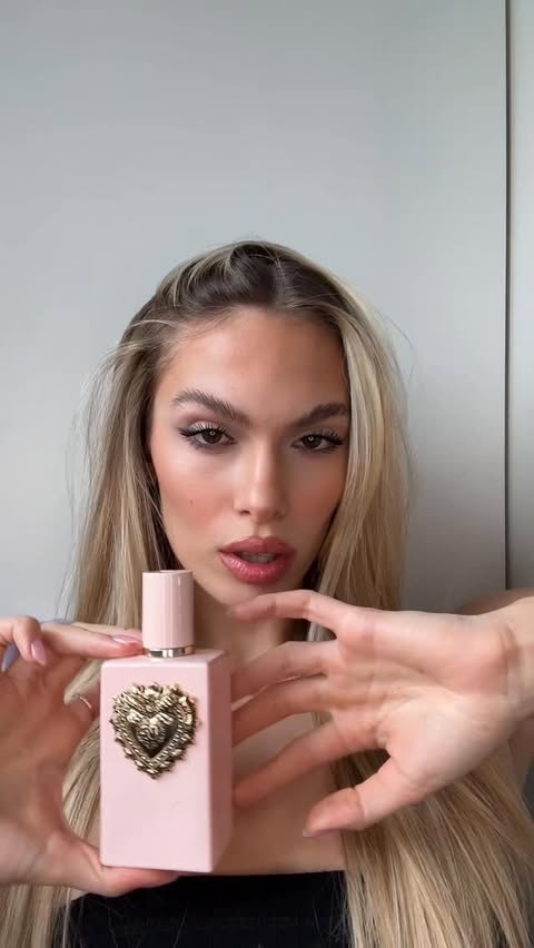 Instagram post by @federicabalzanoo for Dolce&Gabbana. Caption reads: Getting ready with @dolcegabbana_beauty 
*gift.