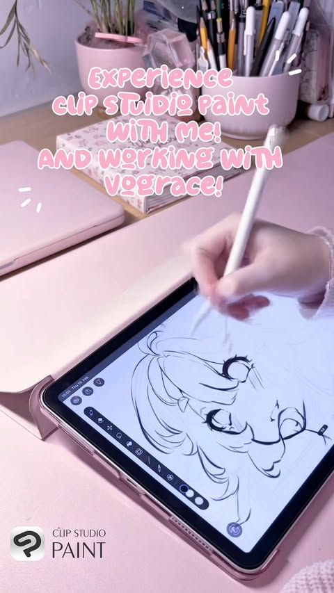 Instagram post by @usagii.chi for Vograce. Caption reads: [...] fun to create all the cute things for....