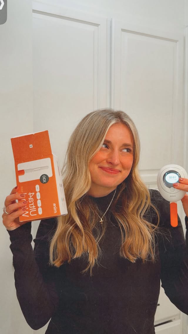 Instagram post by @haven.presley for Mira Fertility. Caption reads: #ad As we think about what’s next for our family....