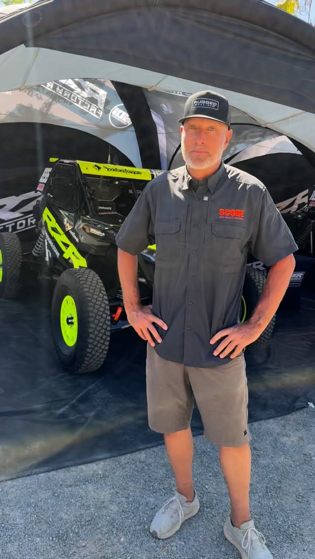 Instagram post by @wesmiller70 for Rugged Radios. Caption reads: @wesmiller70 takes a look behind the scenes at the....