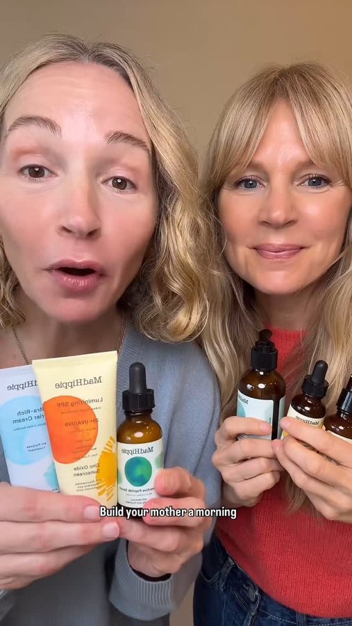 Instagram post by @mysistersskin for Mad Hippie. Caption reads: [...] with you the gift of Self Care with Mad....