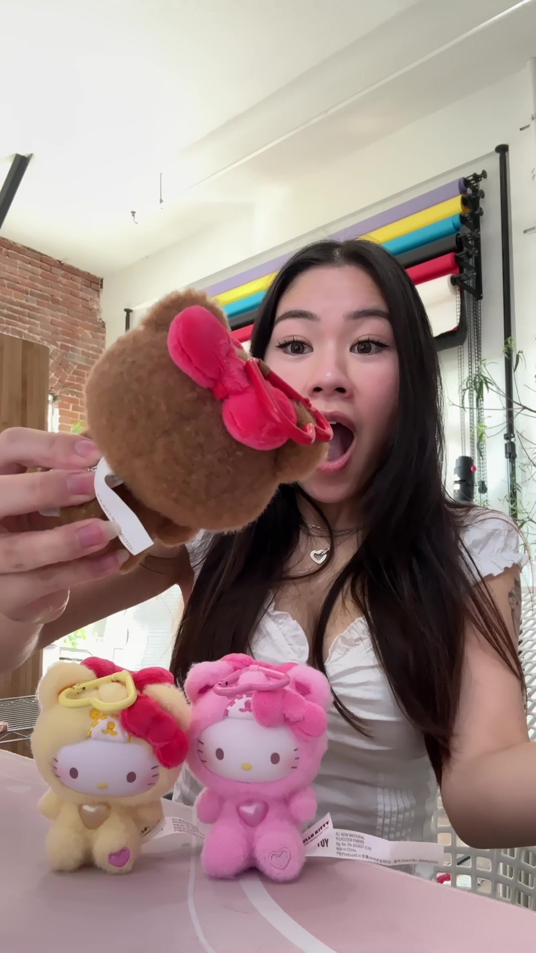 TikTok post by @aloeson_ for TOPTOY. Caption reads: THESE ARE SO PRECIOUS I LOVE THEM @TOPTOY US SHOP....