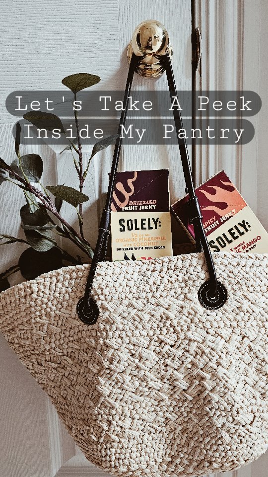 Instagram post by @avanifashionbeautydecor for Solely. Caption reads: [...] ORGANIC FRUIT JERKY BUNDLE from @solelyfruit....