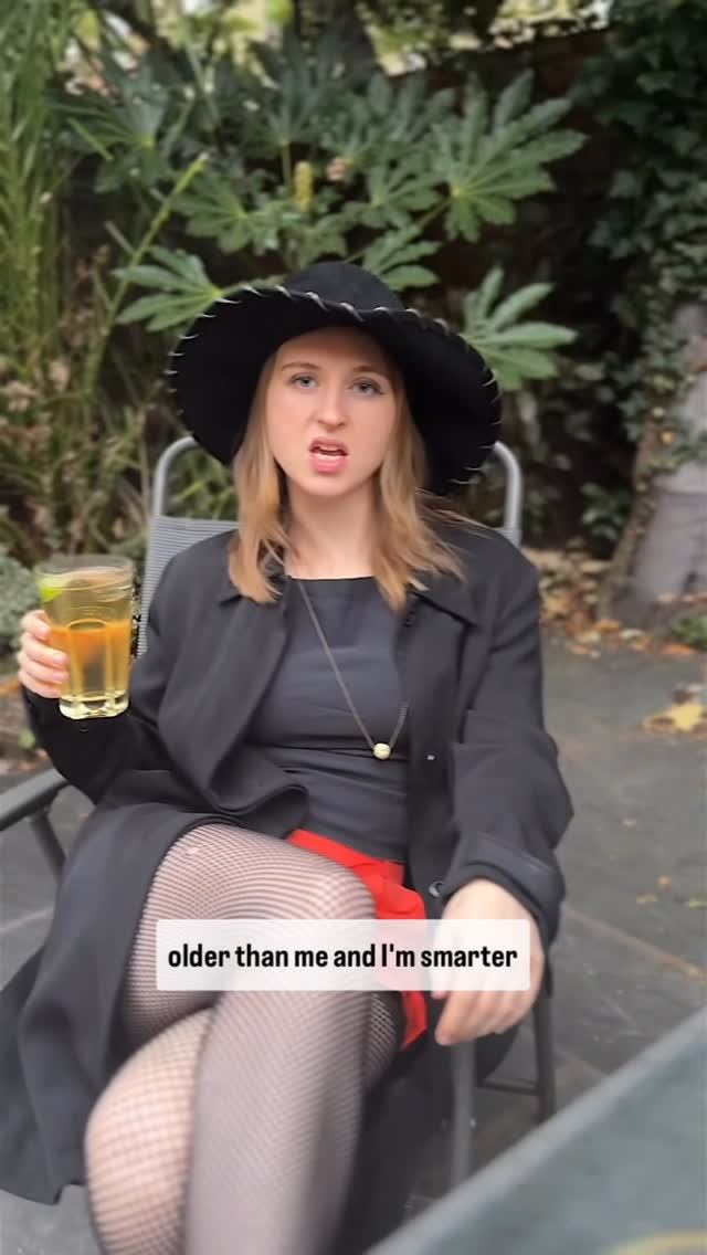 Instagram post by @imogenandrewscomedy for Jameson Whiskey. Caption reads: AD- At least her drink’s smoother than her lyrics....