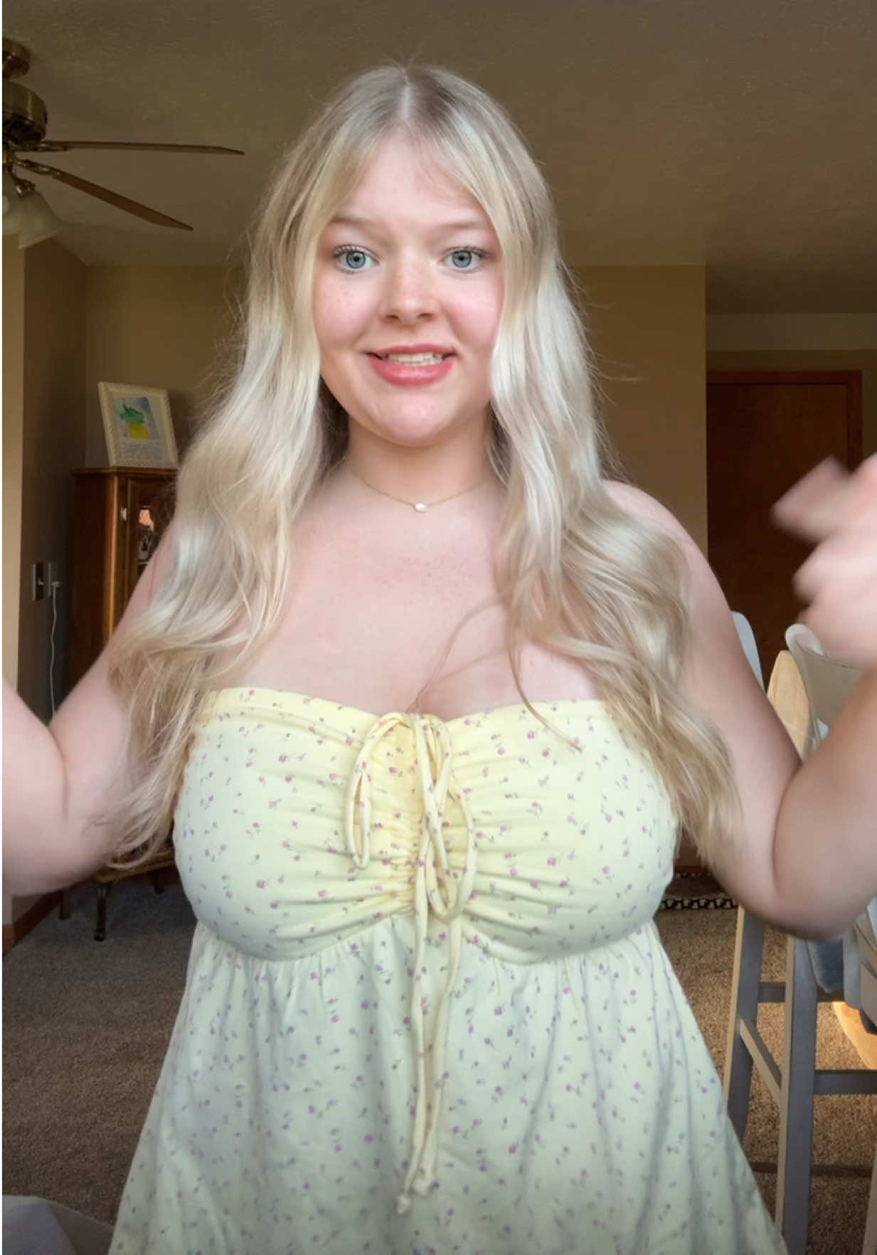 TikTok post by @honestly.free for OEAK-Bras. Caption reads: [...] but hoping they make some larger sizes....