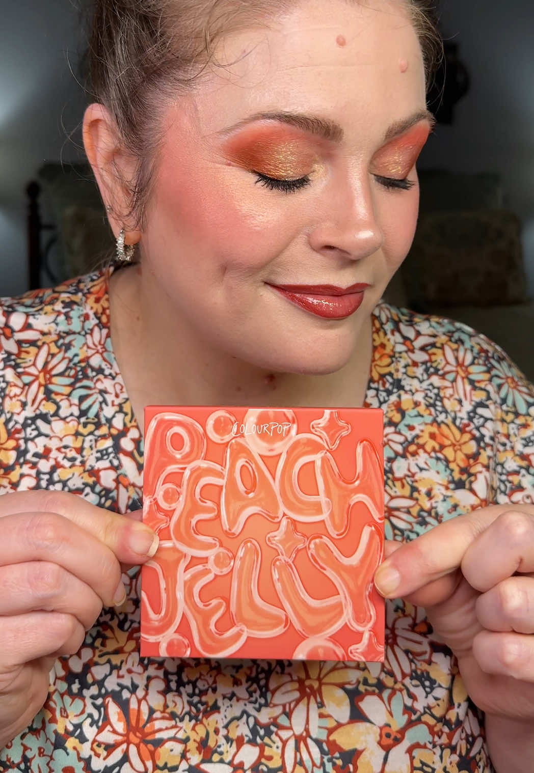 TikTok post by an influencer for ColourPop Cosmetics. Caption reads: [...] you can grab the newest @ColourPop Cosmetics....