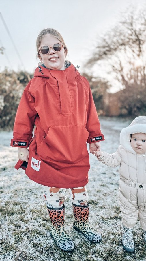 Instagram post by @mama_2_lola_priya for Mum & You. Caption reads: Winter protection 💙 We all know that the extreme....