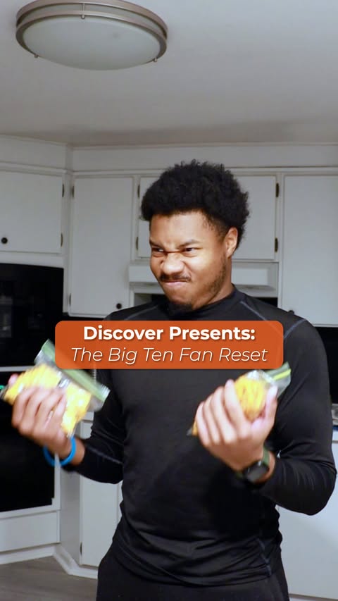 Instagram post by @chayyy_luppp for Discover. Caption reads: #DiscoverPartner Nobody goes bigger than Big Ten....