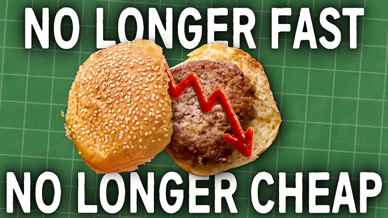 YouTube post by @HowMoneyWorks for Storyblocks. Caption reads: The McRecession - Has Fast Food Cooked Itself?.