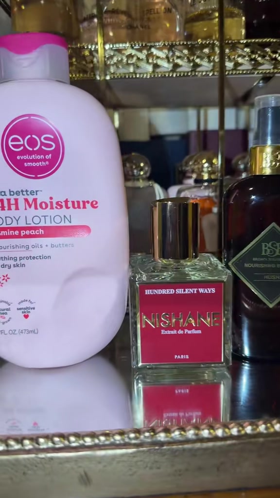 TikTok post by @naturalhy for BROWN GIRL Jane. Caption reads: [...] @Brown Sugar Boutique @eos Products @BROWN....