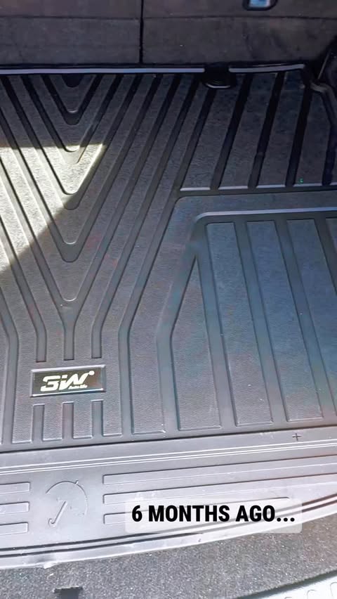 Instagram post by @velyanayurekli for 3Wliners. Caption reads: I’ve been using my 3W Liners car mats for over 6....