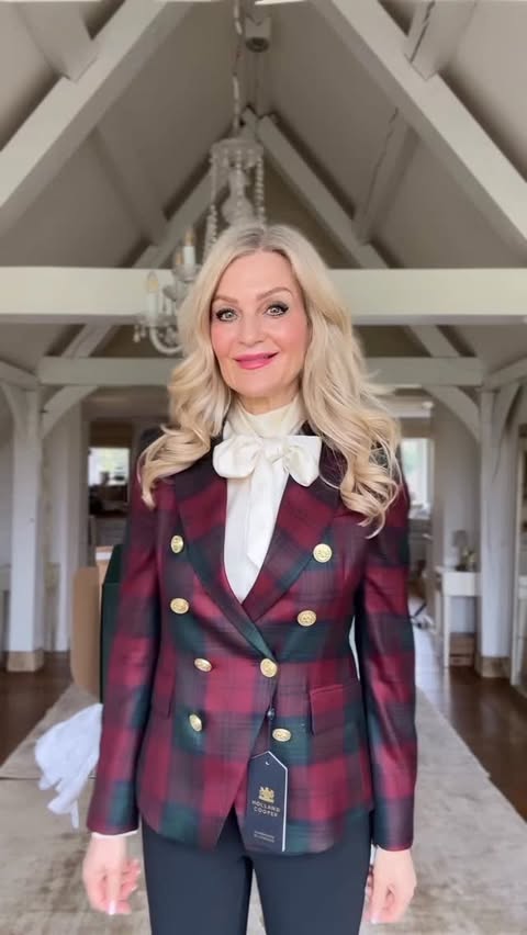 Instagram post by an influencer for Holland Cooper. Caption reads: [...] at @ascotracecourse with....