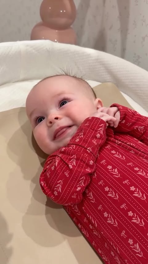 Instagram post by @kayandtayofficial for Coterie. Caption reads: Sutton’s smile at the end! 🥹 That magic @coterie....