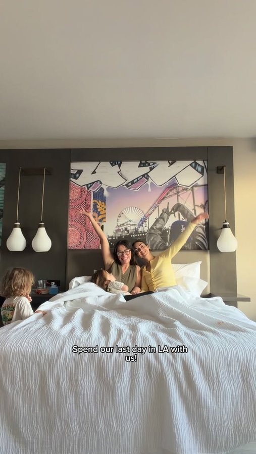 Instagram post by @allieandsam for Best Western. Caption reads: Our home away from home for our last day in LA:....