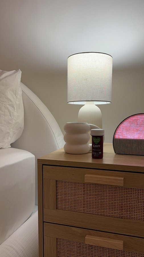 Instagram post by @makaylasmucker for So Good So You. Caption reads: Winding down with a So Good So You Sleepy Shot....