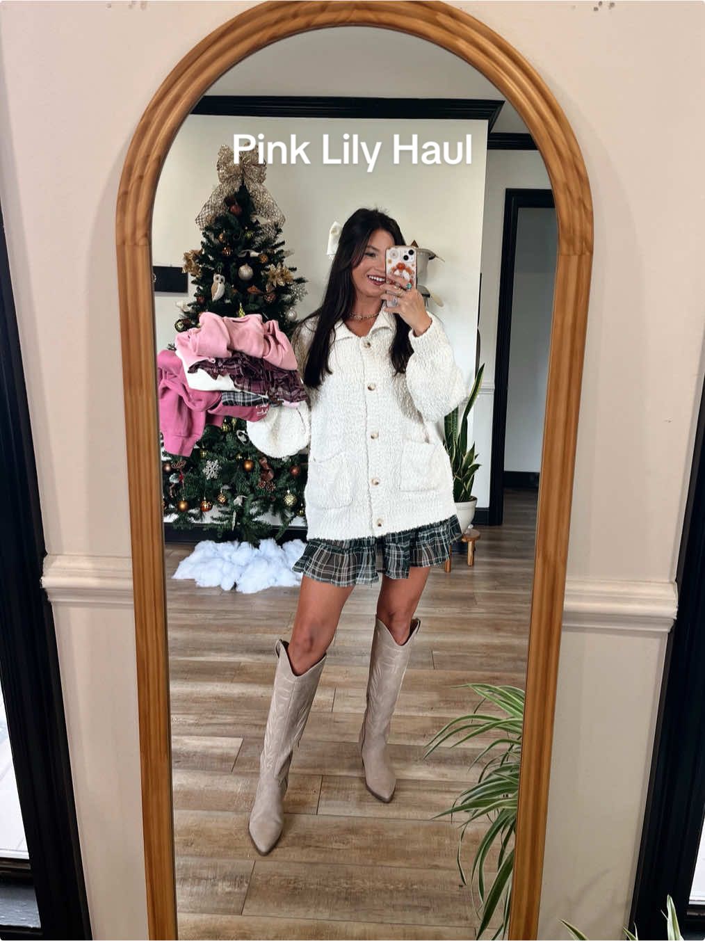 TikTok post by @lorilynngranger for Pink Lily. Caption reads: [...] season with one of the biggest @The Pink....