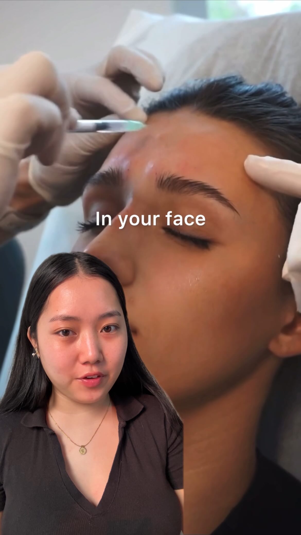 Instagram post by @chu_mpi_ for Dr Sheths. Caption reads: Why inject when you can apply??
Meet your Botox in....