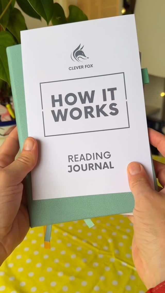 Instagram post by @memydogandbooks for Clever Fox. Caption reads: [...] got a reading journal? 

AD thanks to....