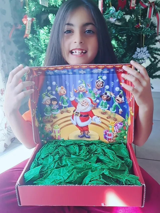 Instagram post by @producttesterreviewer for Package From Santa. Caption reads: @packagefromsanta is the Best Christmas gift a kid....
