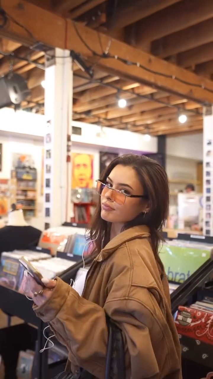 Instagram post by @laurengibson for Zeelool. Caption reads: @zeelool glasses bringing out all of my sides. A....