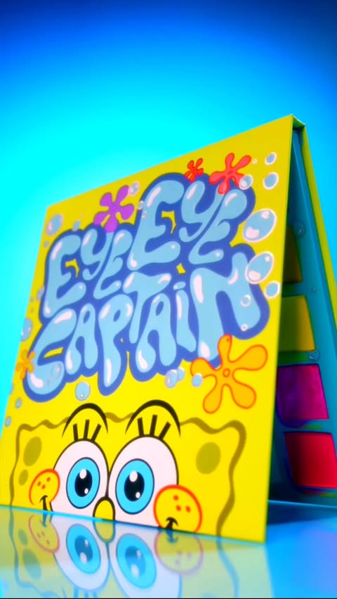 Instagram post by @mmmmitchell for MADE BY MITCHELL. Caption reads: THIS THURSDAY. MY COLLABORATION WITH SPONGEBOB....